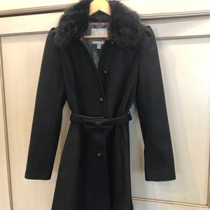 Banana republic black coat